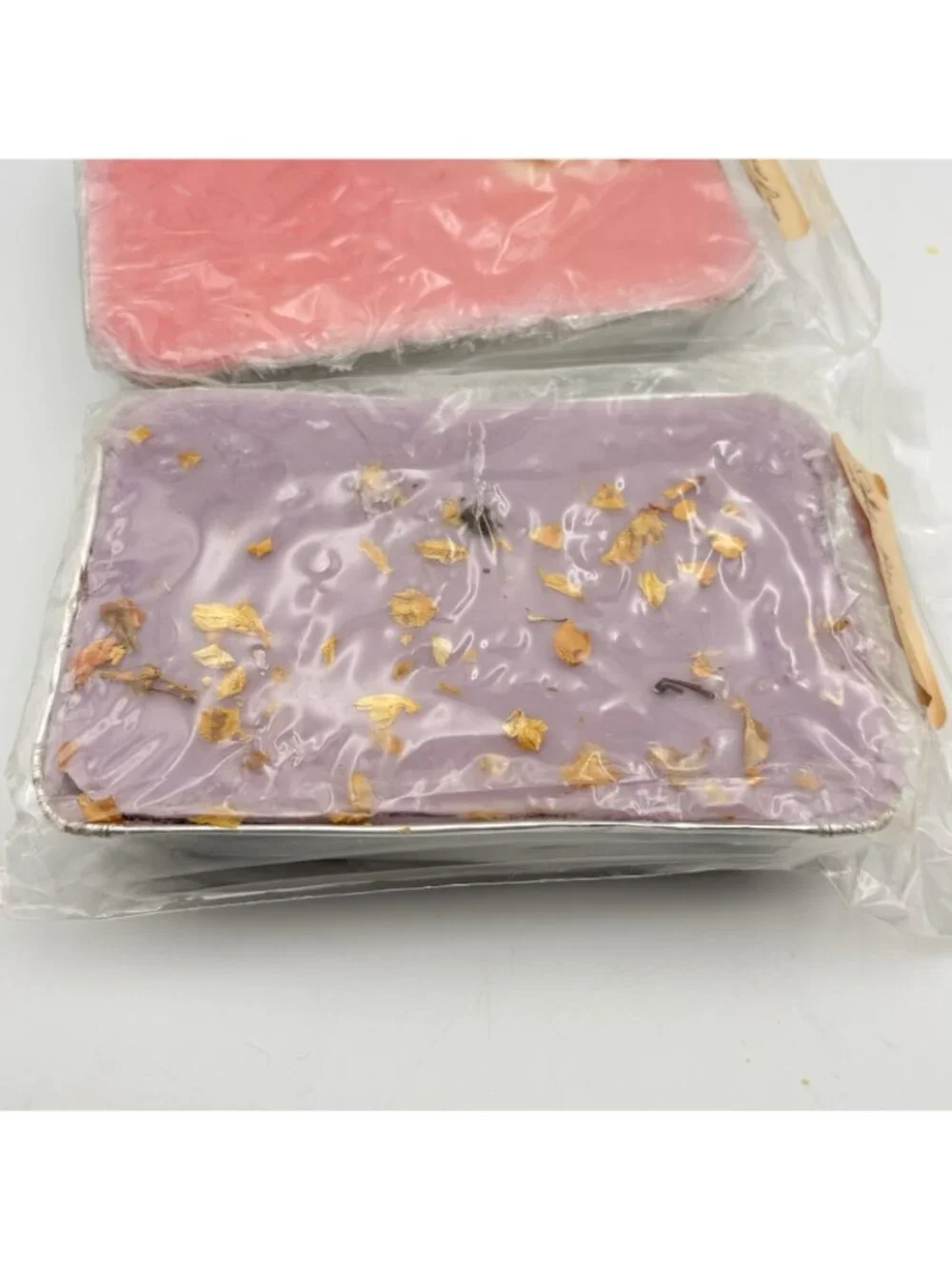 2 Swanky Candle Co Large Loaves Vendor Wax Melts Sugared Roses Blackberry Violet